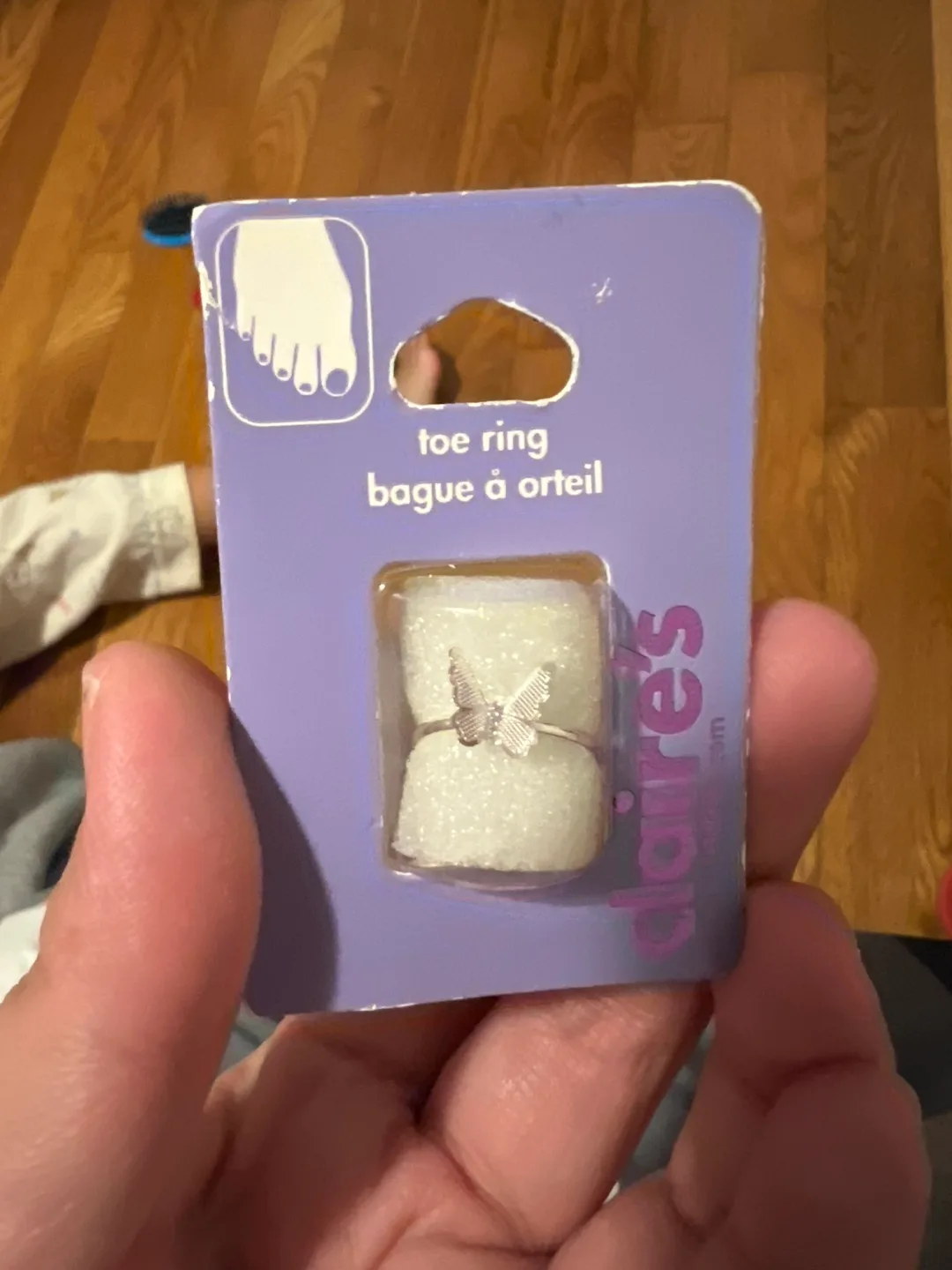 Claire's Butterfly Toe Ring - New in Package