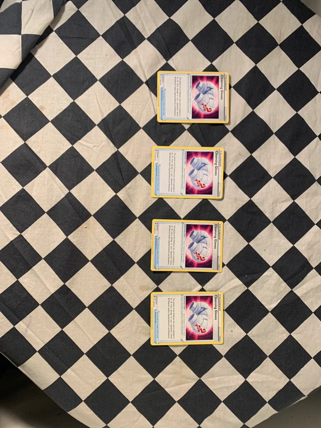 Cleaning Gloves Pokemon Card