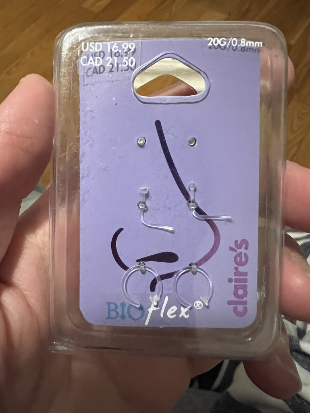 Claire's Bioflex Earring Set - New