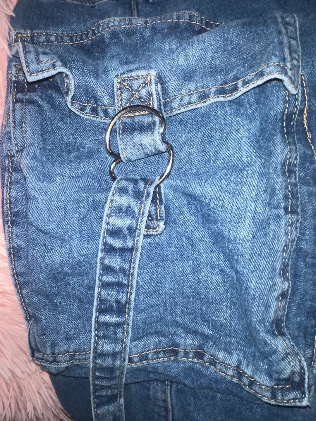 Aeropostale Denim Cargo Pants image indicator(4)