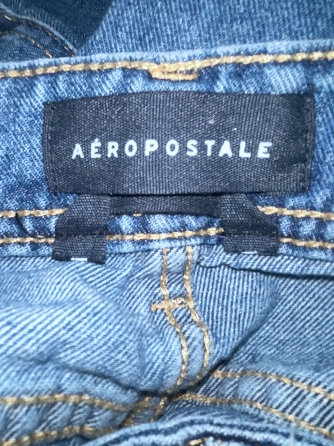 Aeropostale Denim Cargo Pants image indicator(5)