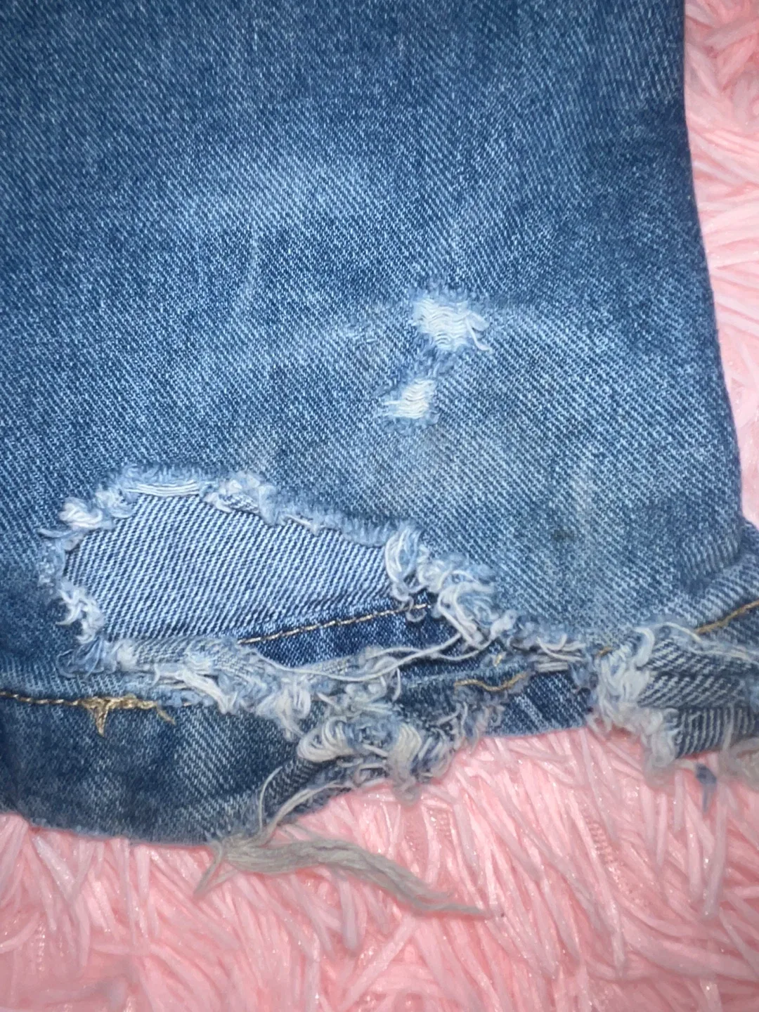 Aeropostale Denim Cargo Pants image indicator(6)