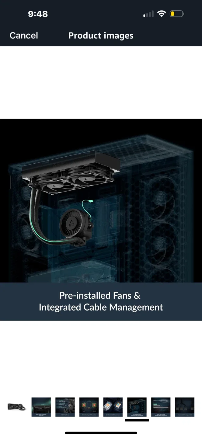 ARCTIC Liquid Freezer III Pro 240 CPU Cooler - New image indicator(6)