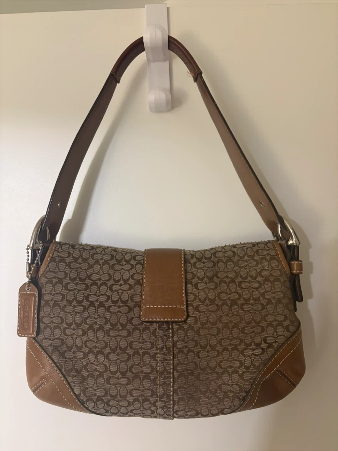 Coach Soho Canvas and Leather Shoulder Bag - photo 2