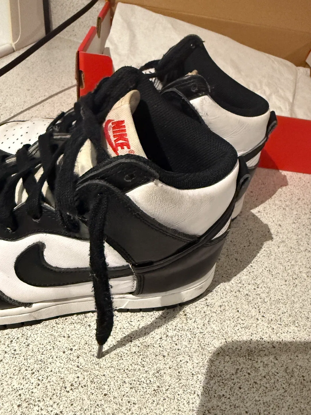 W Nike Dunk High Panda, US 7.5 image indicator(6)