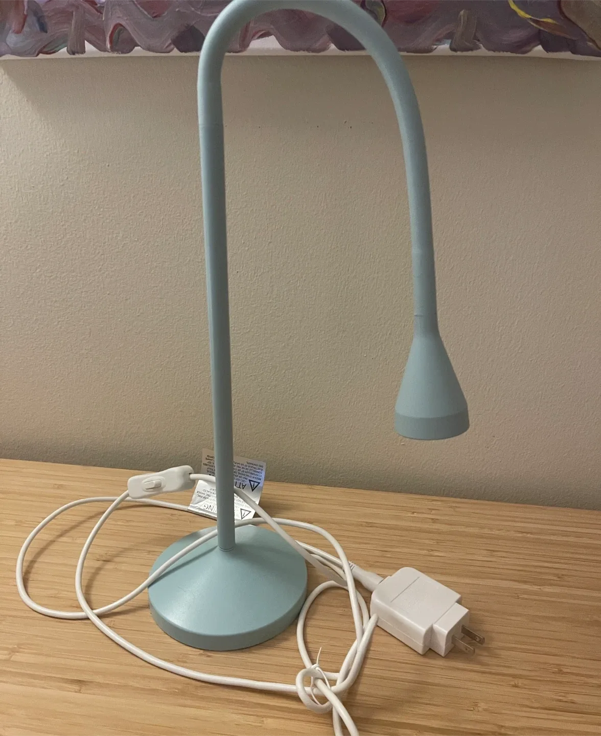 Ikea Light Blue Desk Lamp image indicator(2)