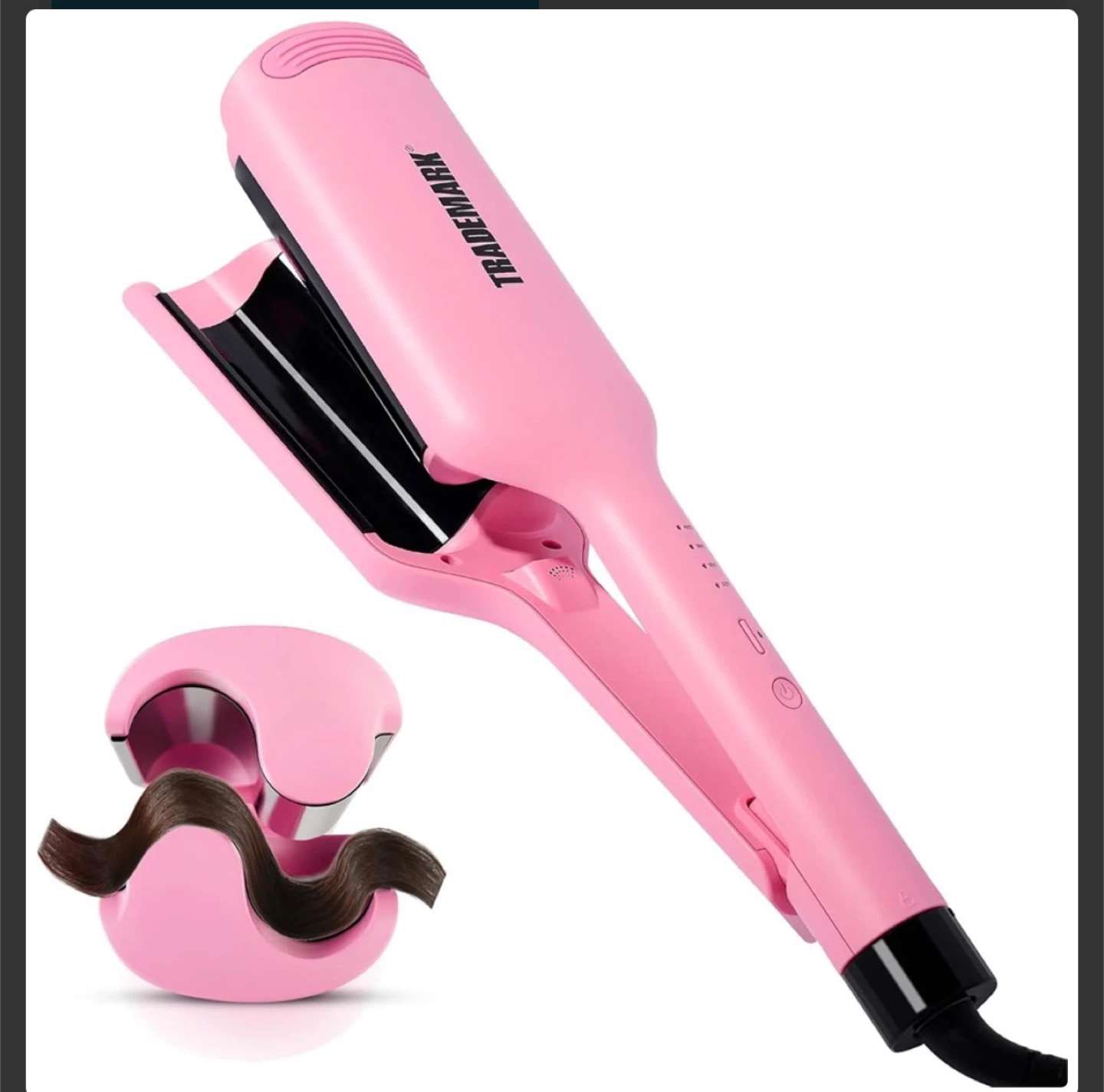 TRADEMARK Pink Hair Waver