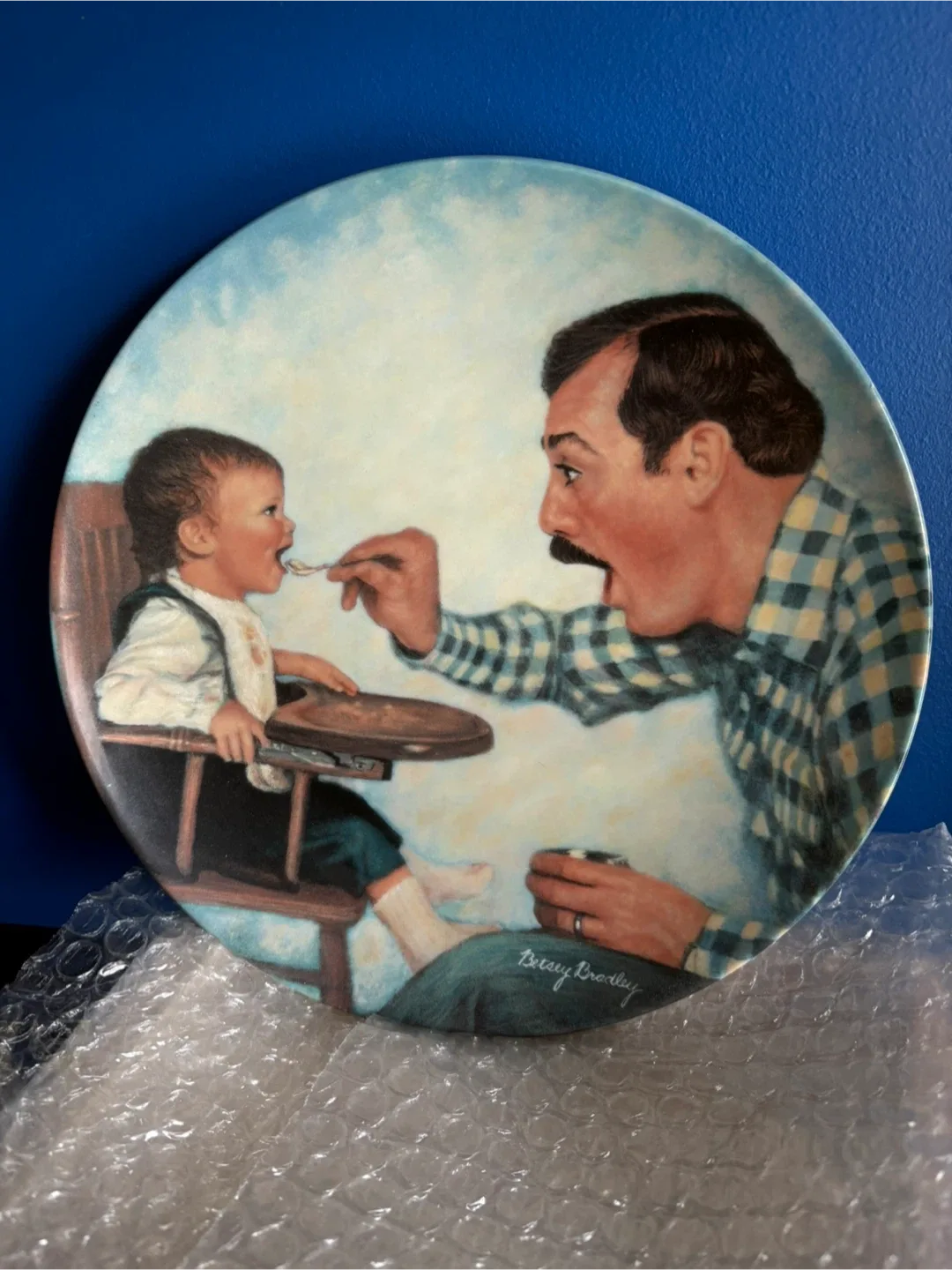 Knowles 'Open Wide' Collector Plate