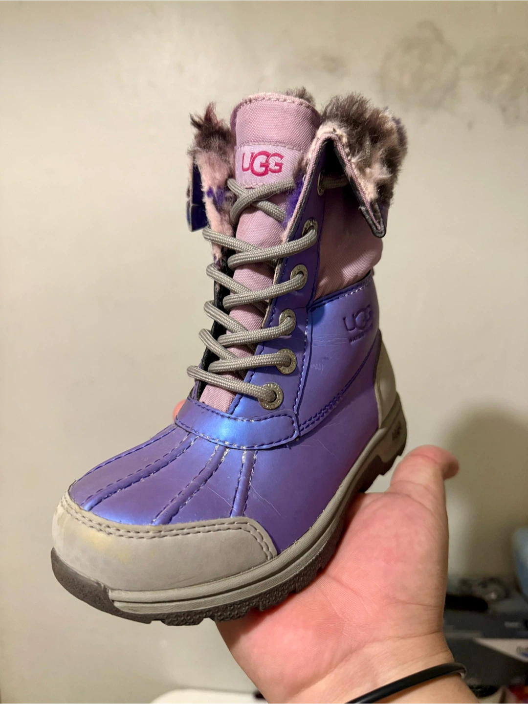 UGG Kids Waterproof Winter Boots, Size 7 - photo 2