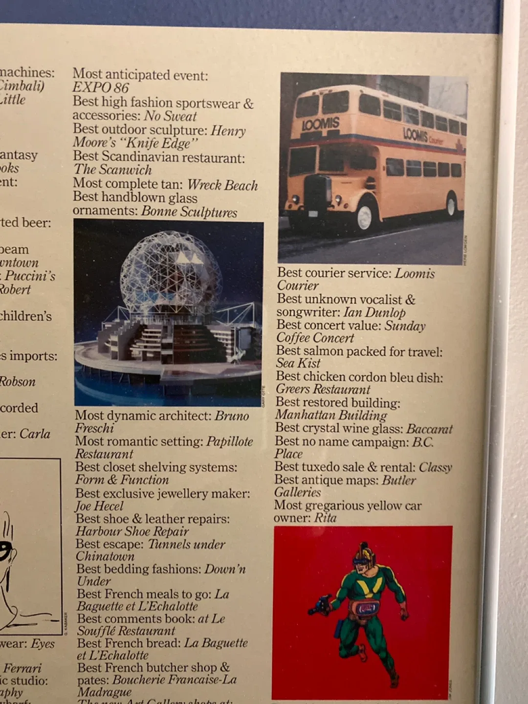 1st Edition of Vancouver’s Best - 1983 ? image indicator(2)