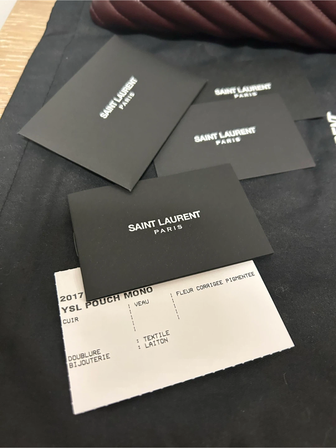 Saint Laurent YSL Pouch Mono - photo 4