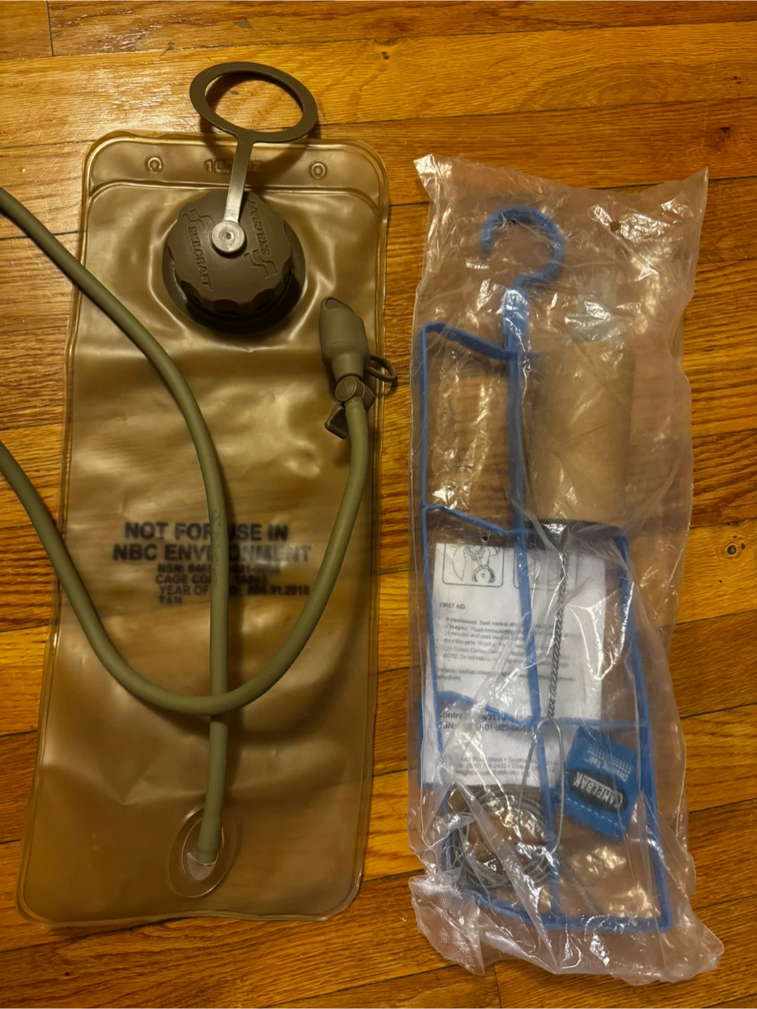 Hydration pack and cleaner