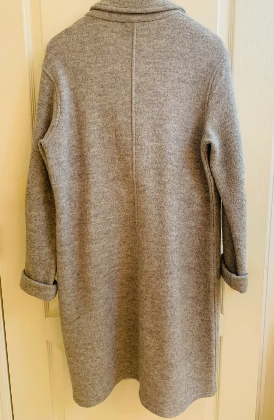 Tribal Grey Wool Blend Coat Size P/S image indicator(5)