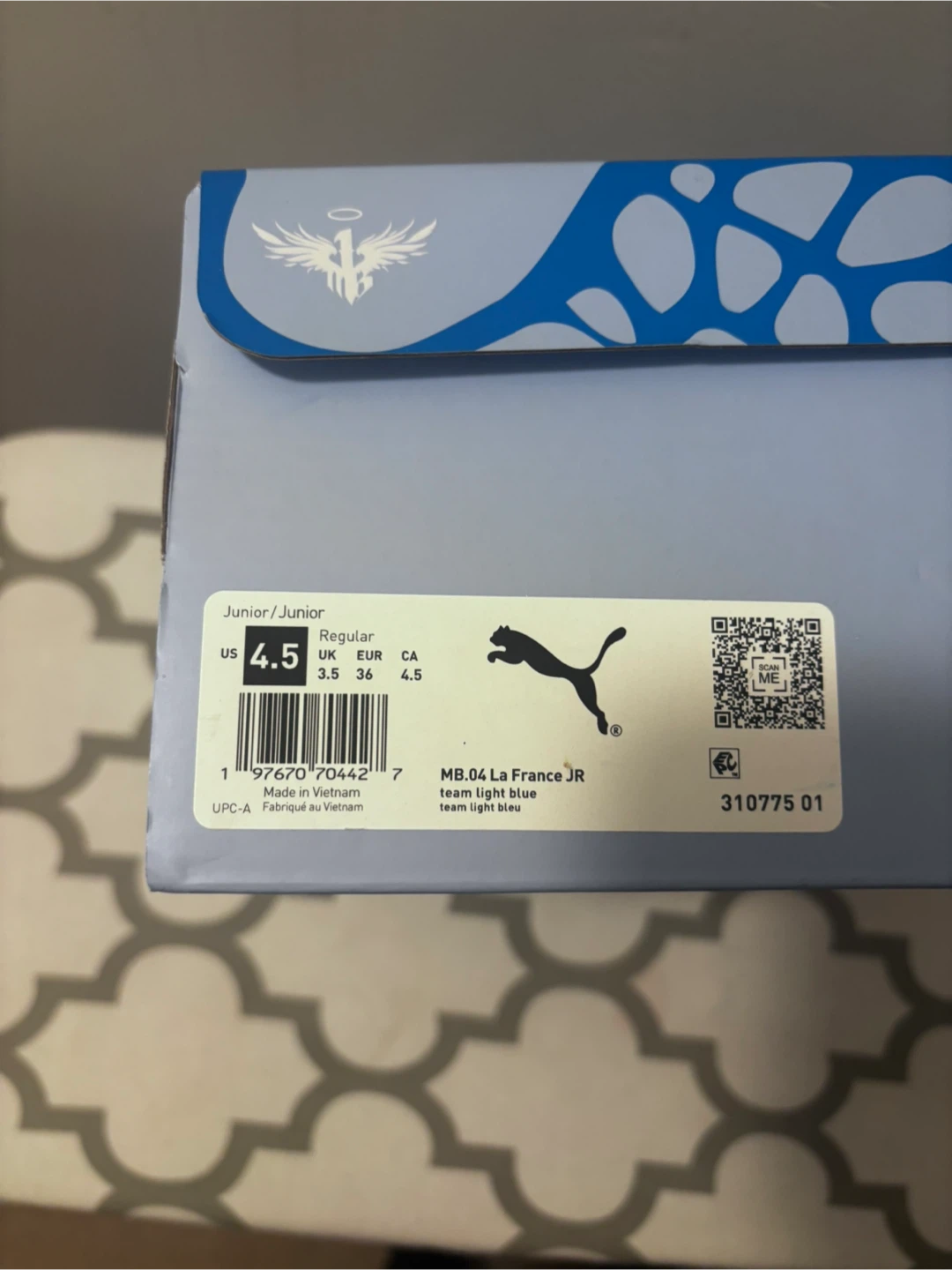 Puma MB.04 La France JR Size 4.5 Youth - photo 3