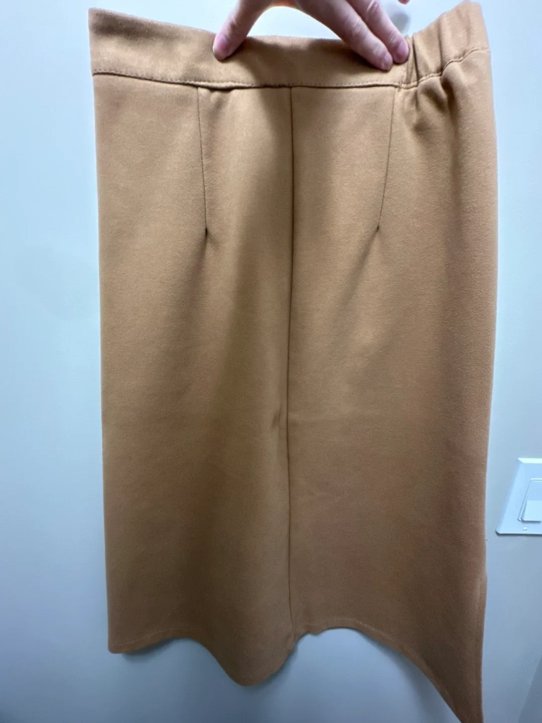 Tan Pencil Skirt thumbnail