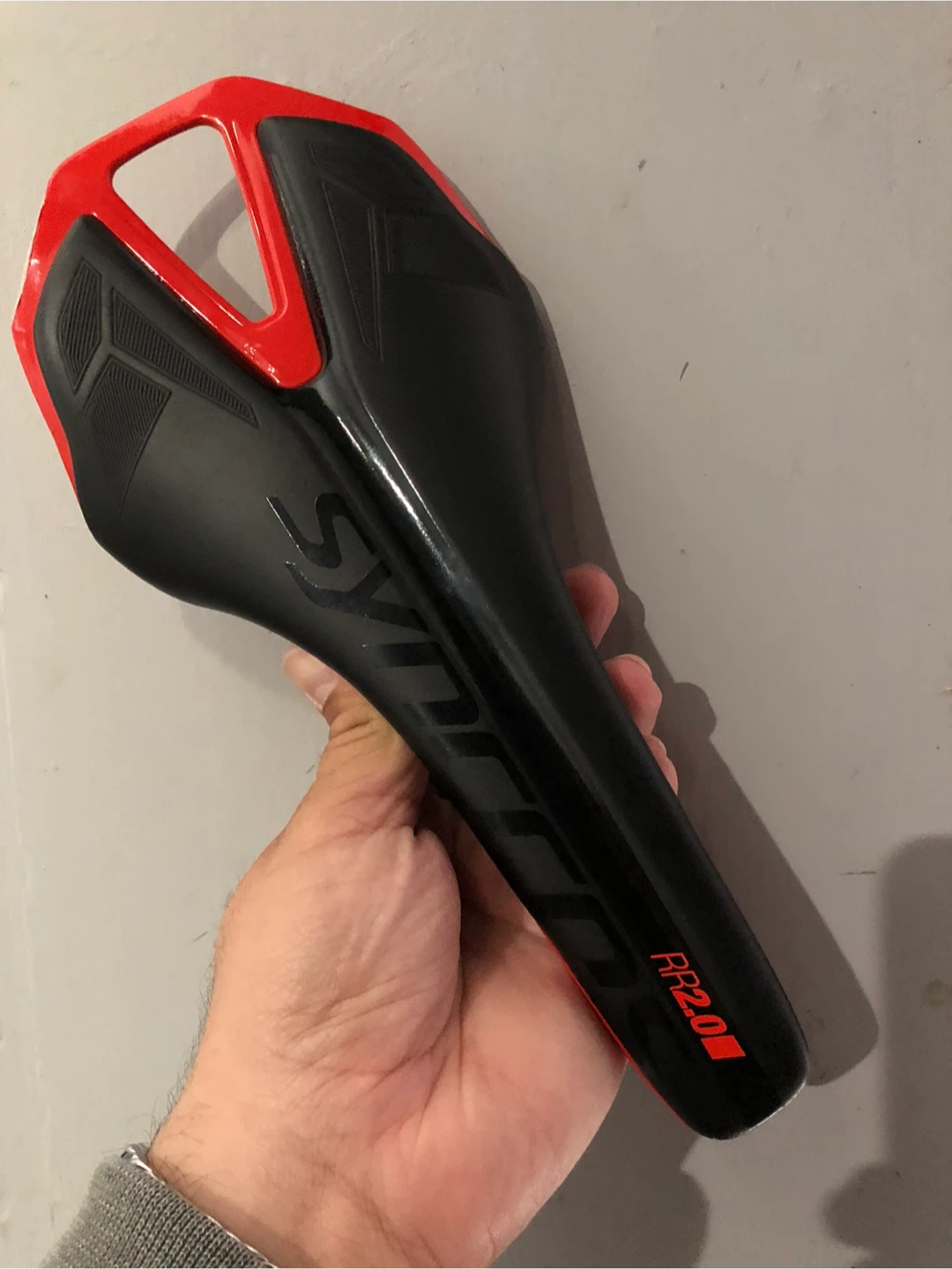 Syncros RR2.0 Bike Saddle - Red and Black