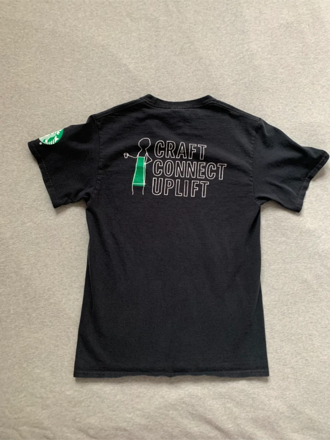 Starbucks Black T-Shirt - Size S thumbnail