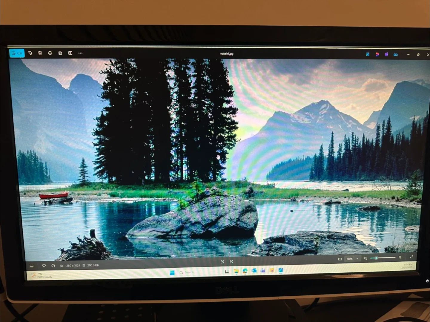 Dell Monitor - 24” widescreen with HDMI  Port image indicator(3)