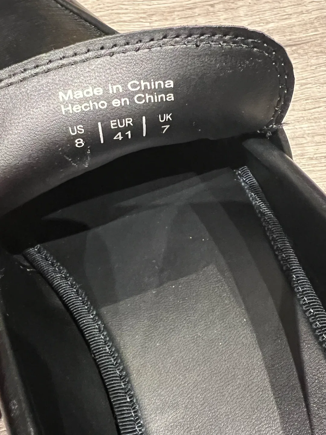 Call It Spring Vegan Black Loafers - Brand New in Box image indicator(6)