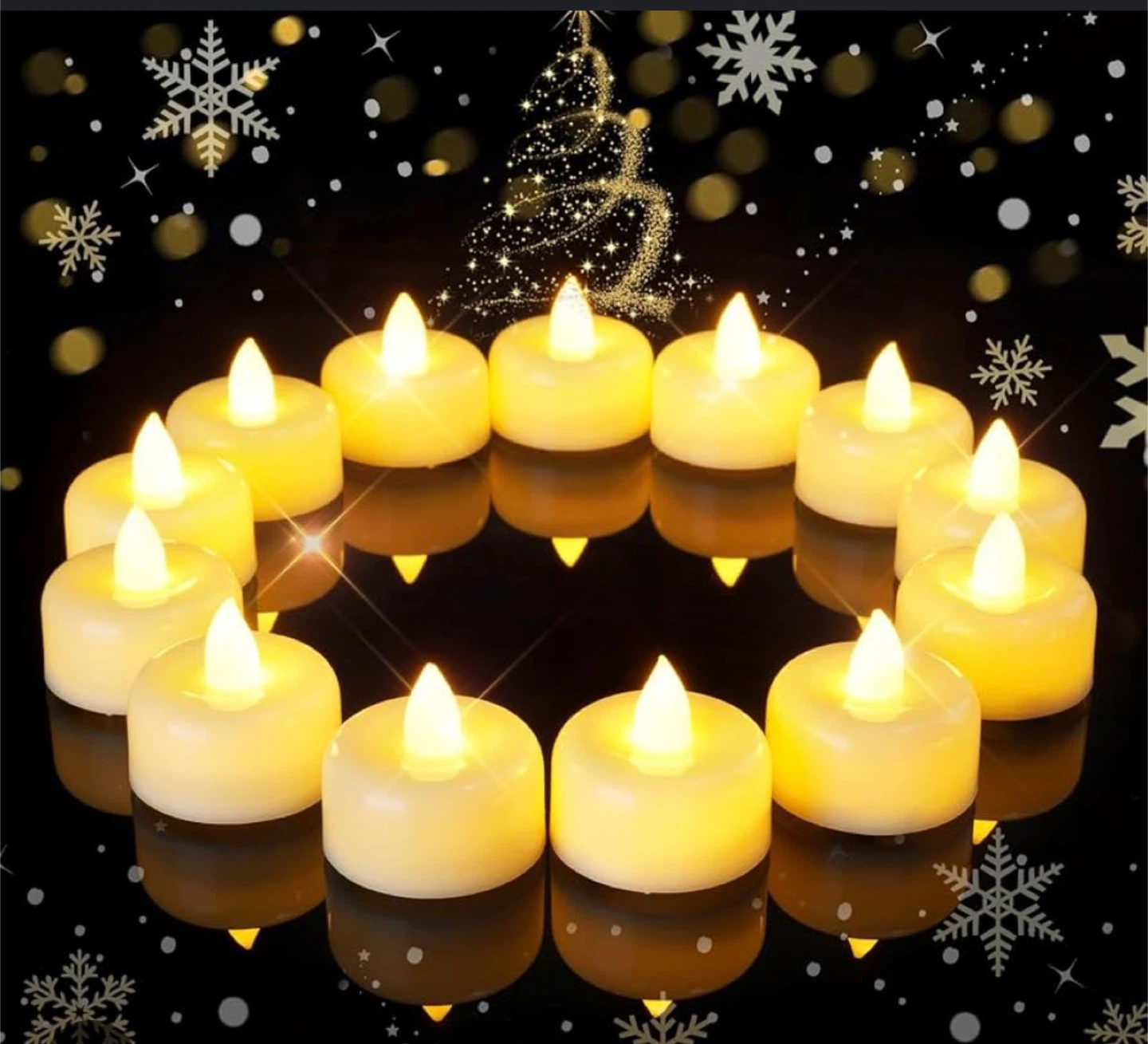 LED Tea Lights - Warm White