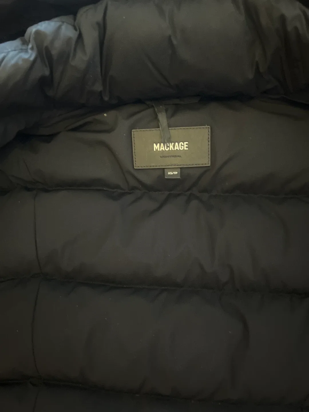 Mackage woman winter coat black authentic - Size XS image indicator(5)