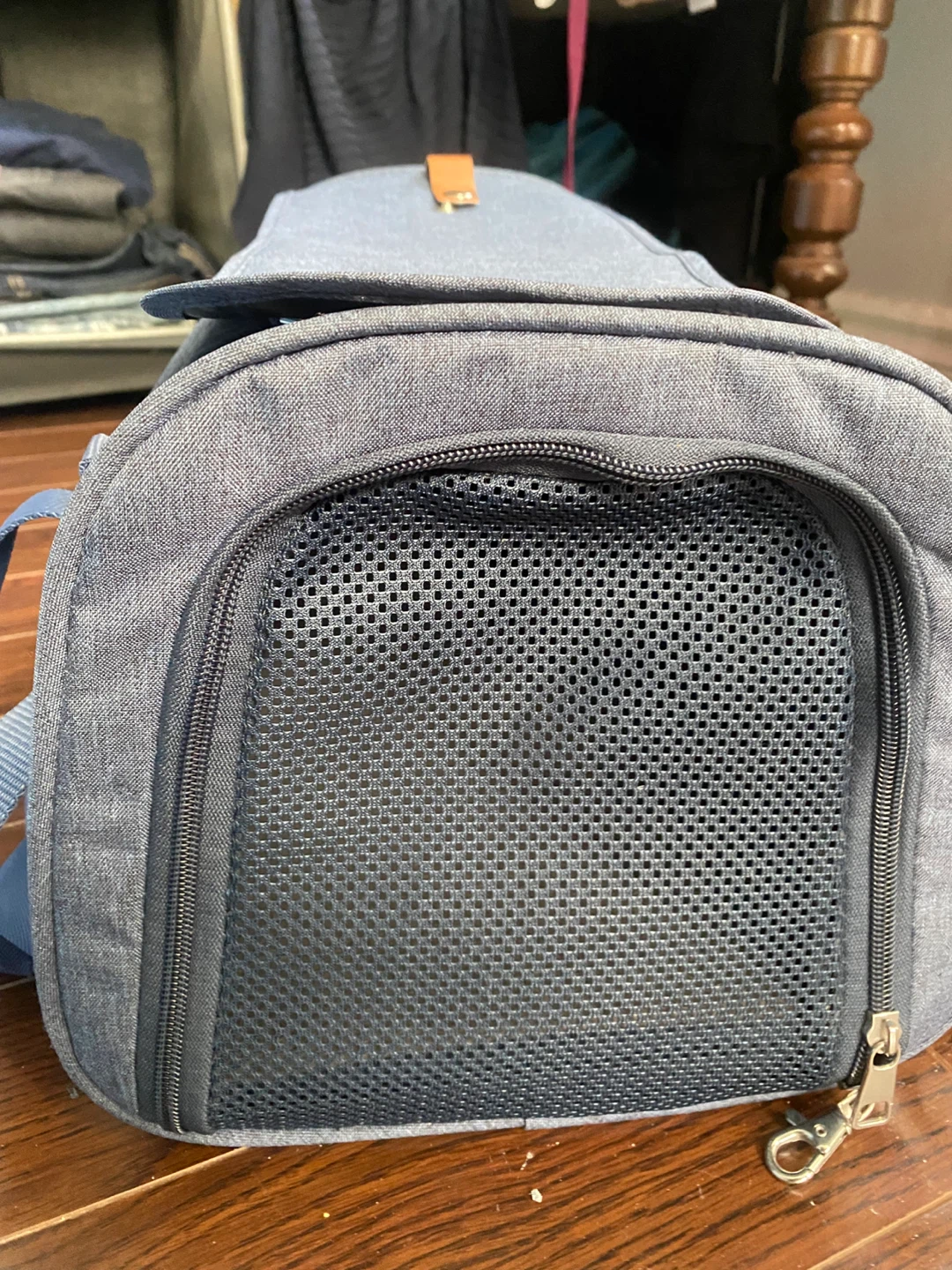 Blue Pet Carrier
