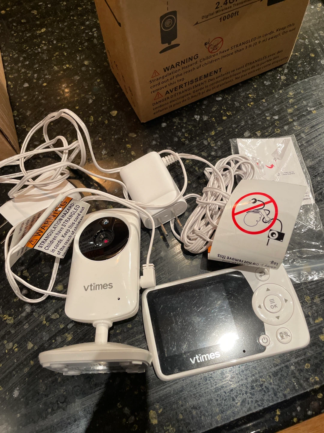 vtimes HB31 Digital Wireless Baby Monitor - photo 3