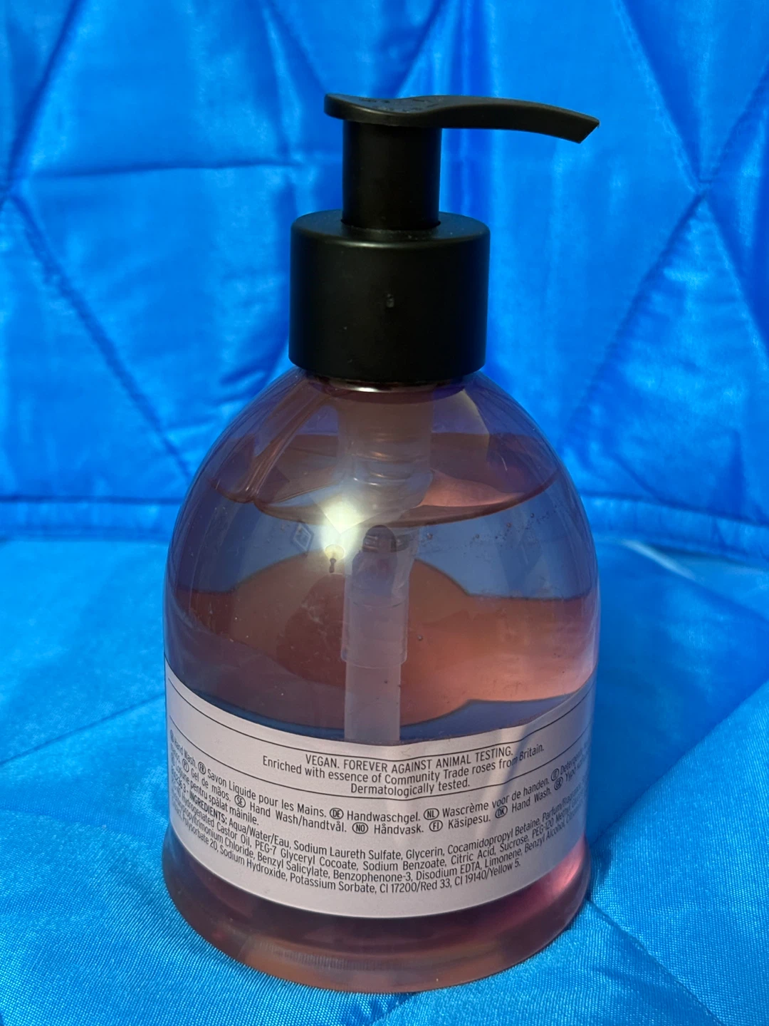 The Body Shop British Rose Hand Wash 275ml - photo 4