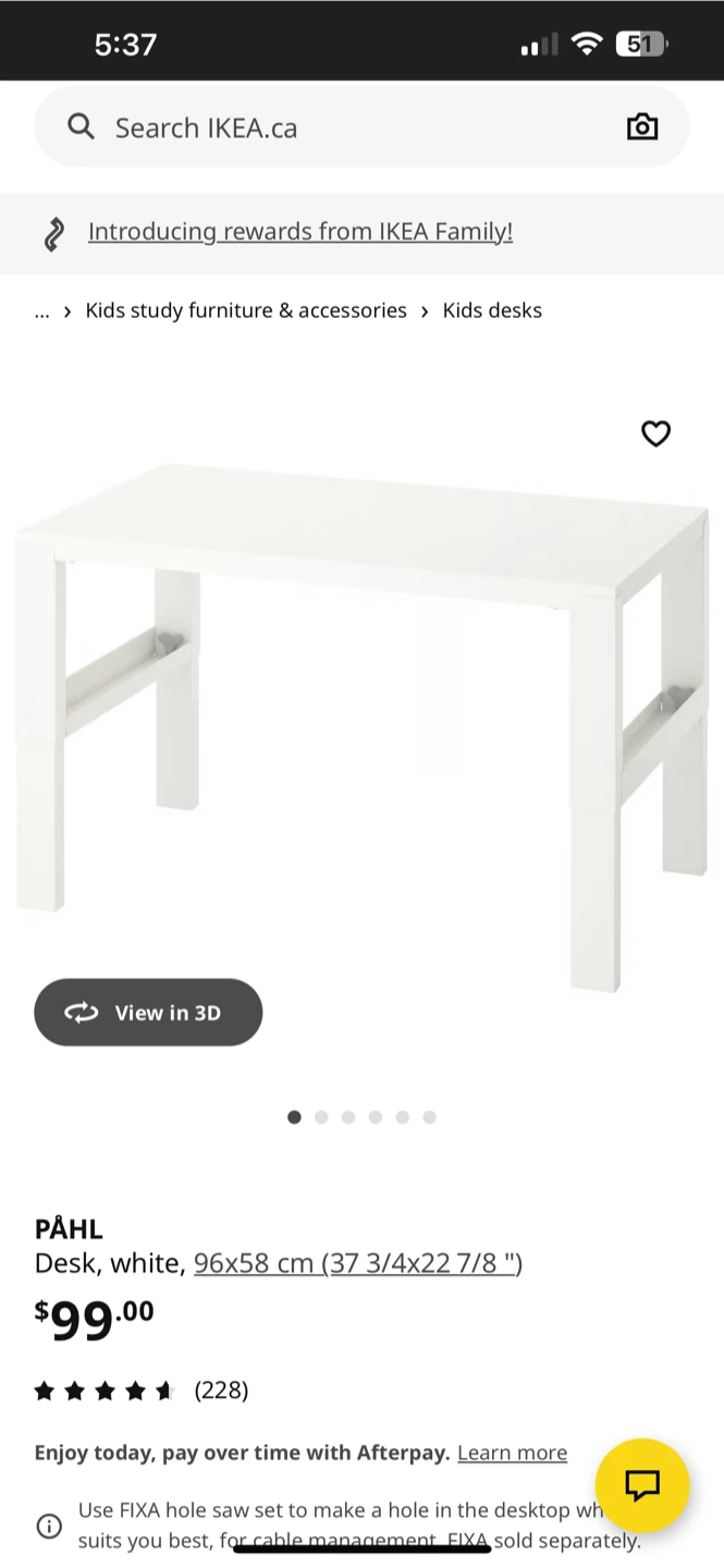 IKEA desk+chair - photo 3