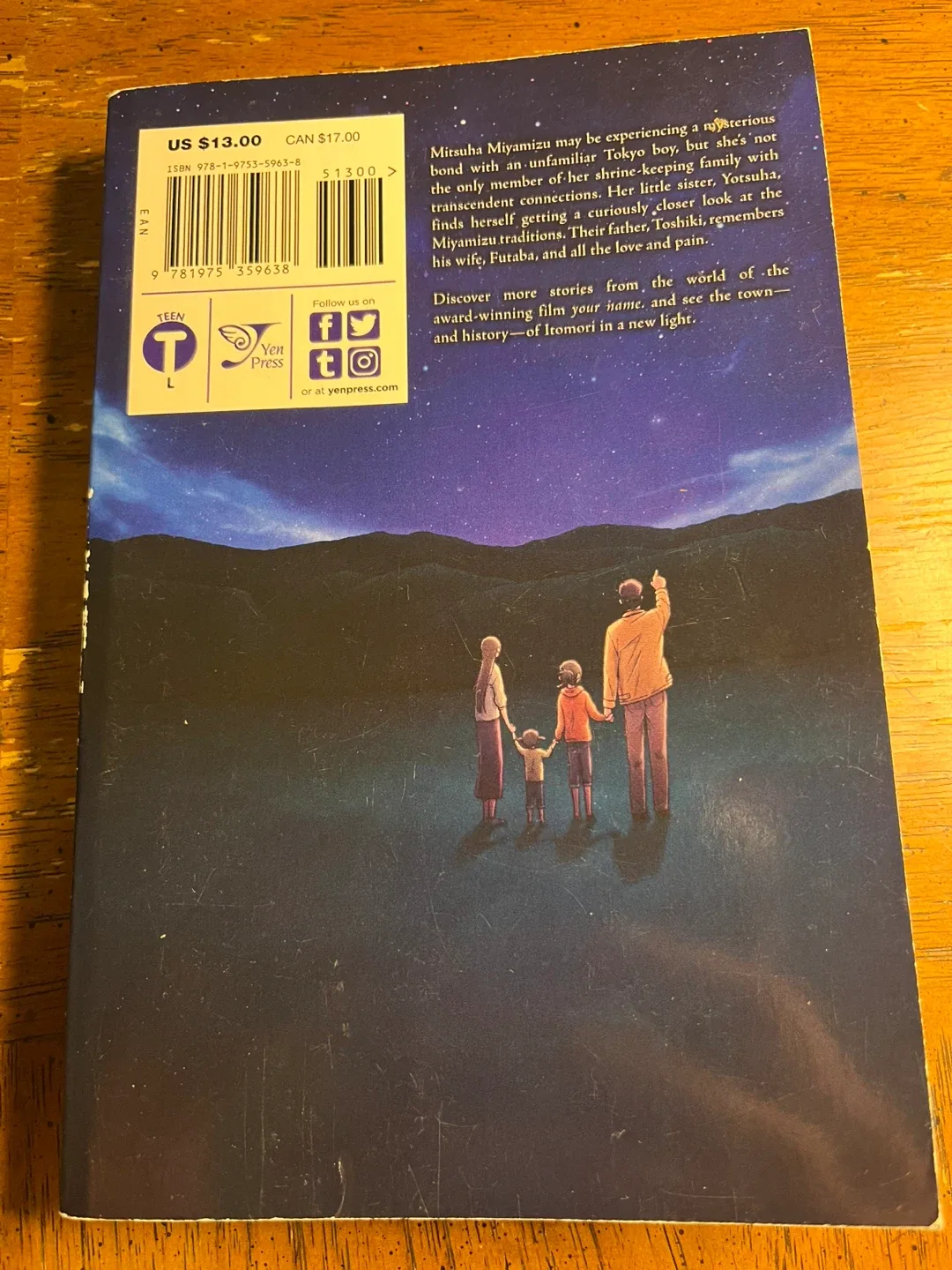 Your Name: Another Side: Earthbound Vol. 2 image indicator(2)