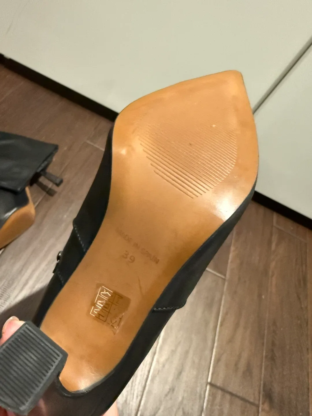 Intervale Black Knee High Heel Boots image indicator(6)