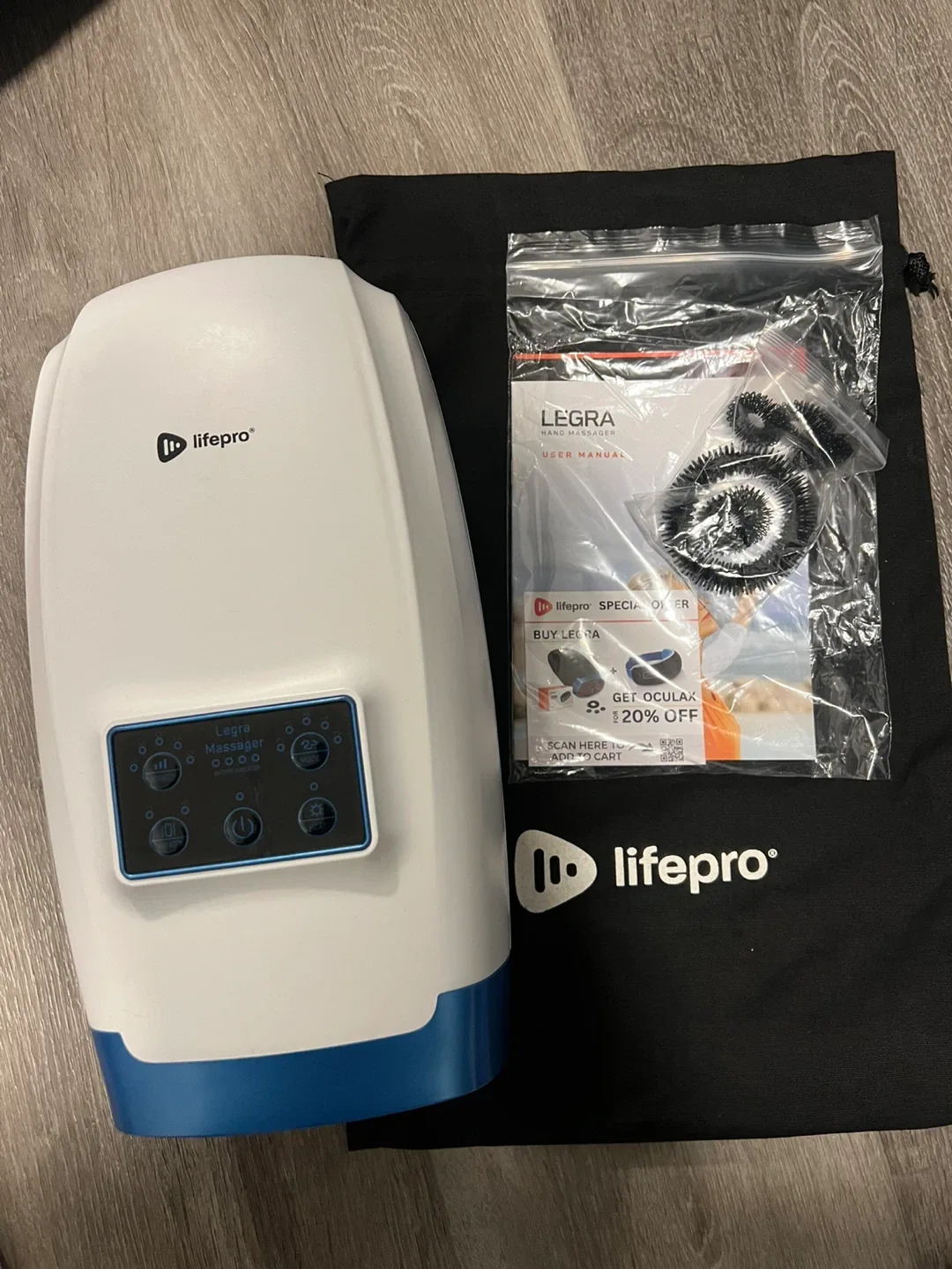 Lifepro cordlress hand massager