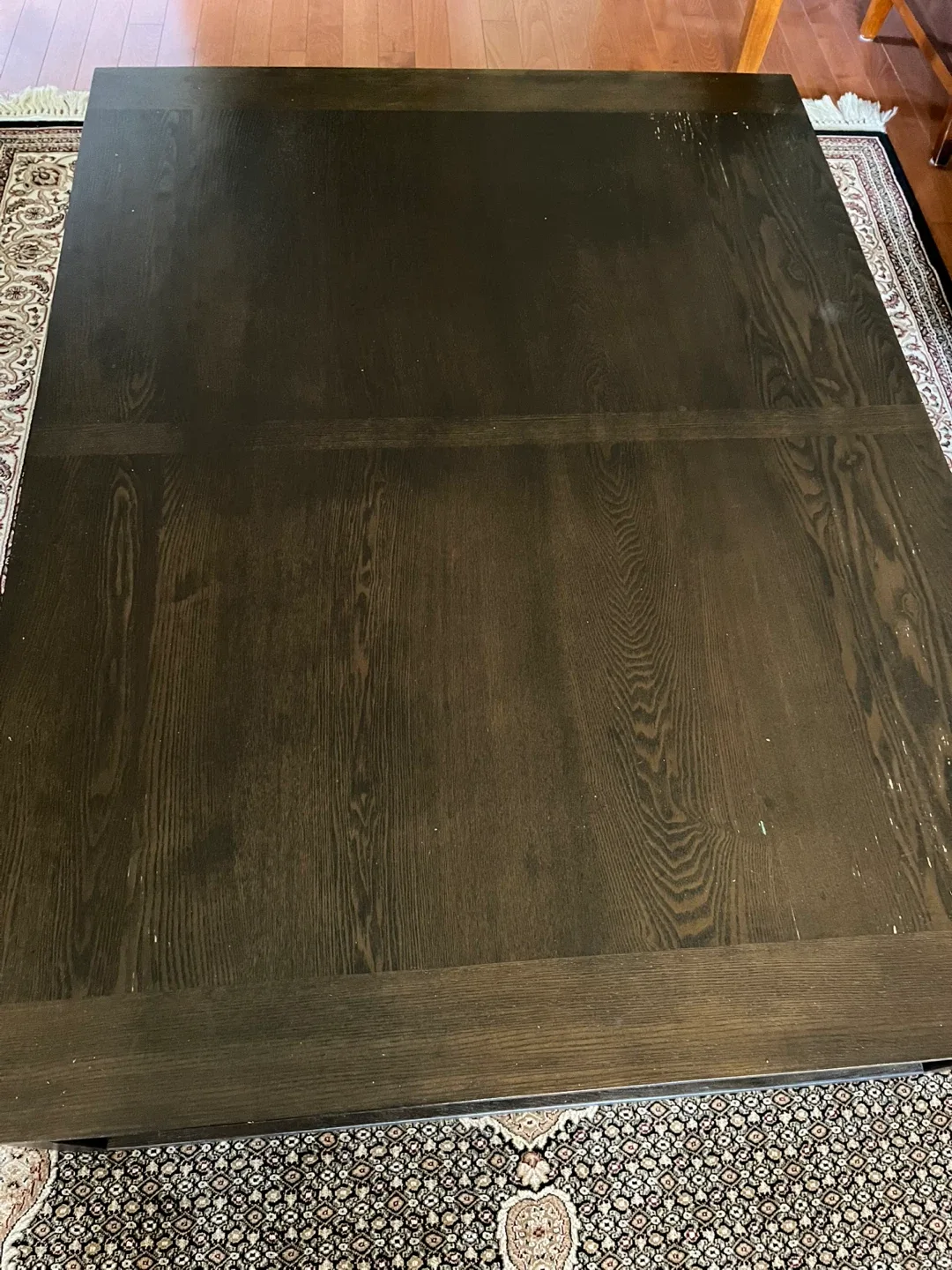 Dark Brown Wood Coffee Table