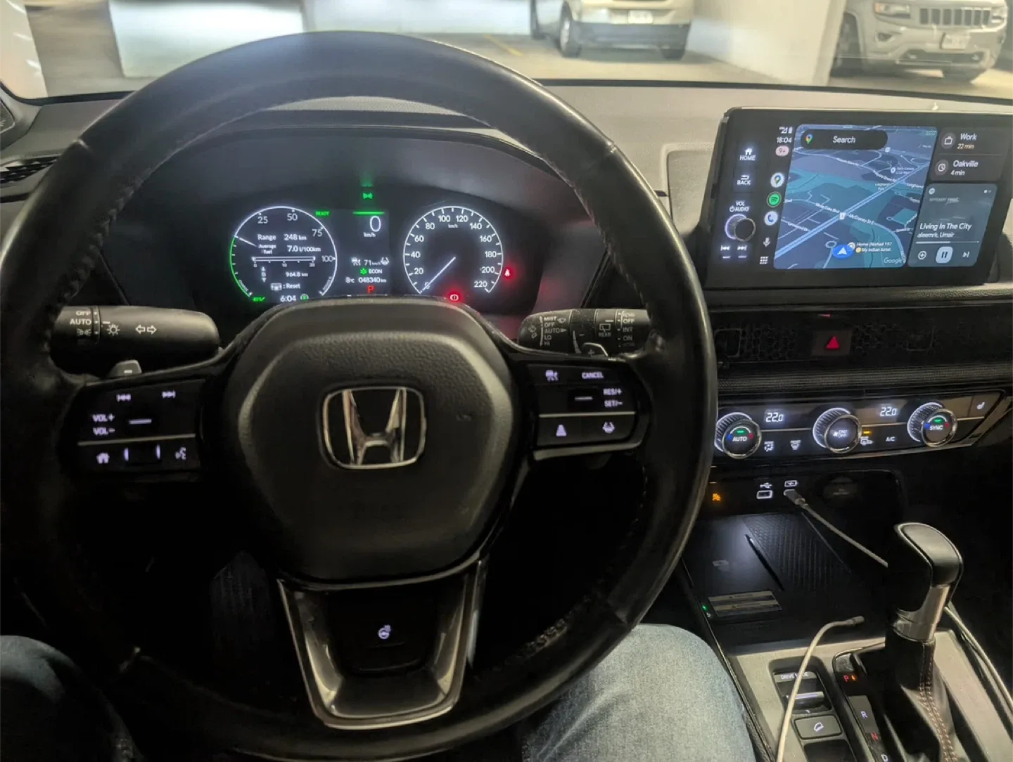 Honda CR-V Black SUV touring hybrid 2024 image indicator(5)