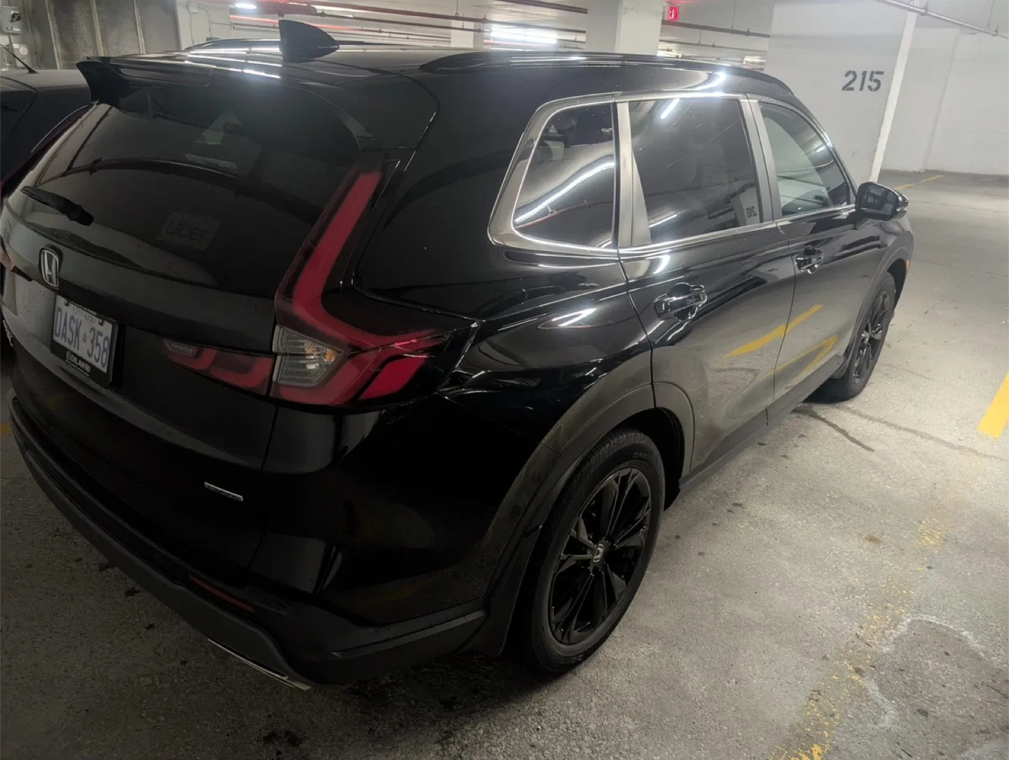 Honda CR-V Black SUV touring hybrid 2024 image indicator(3)