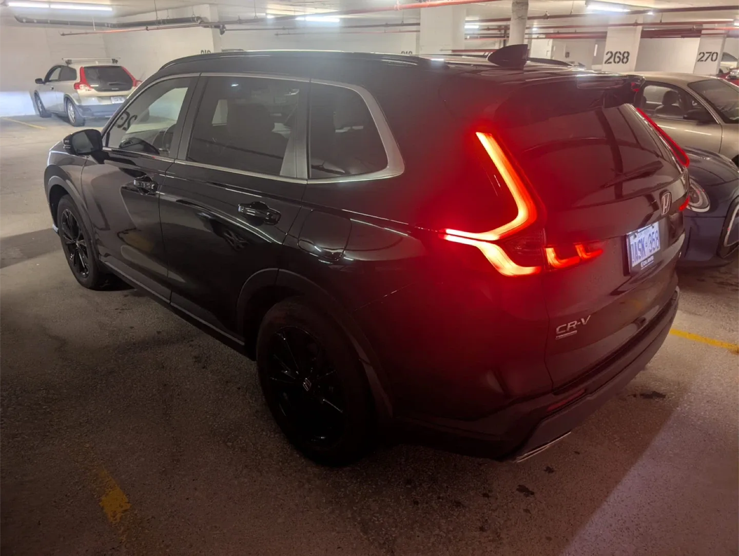 Honda CR-V Black SUV touring hybrid 2024 image indicator(7)