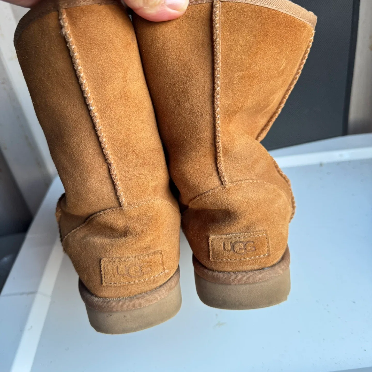 UGG Brown Suede Boots image indicator(3)