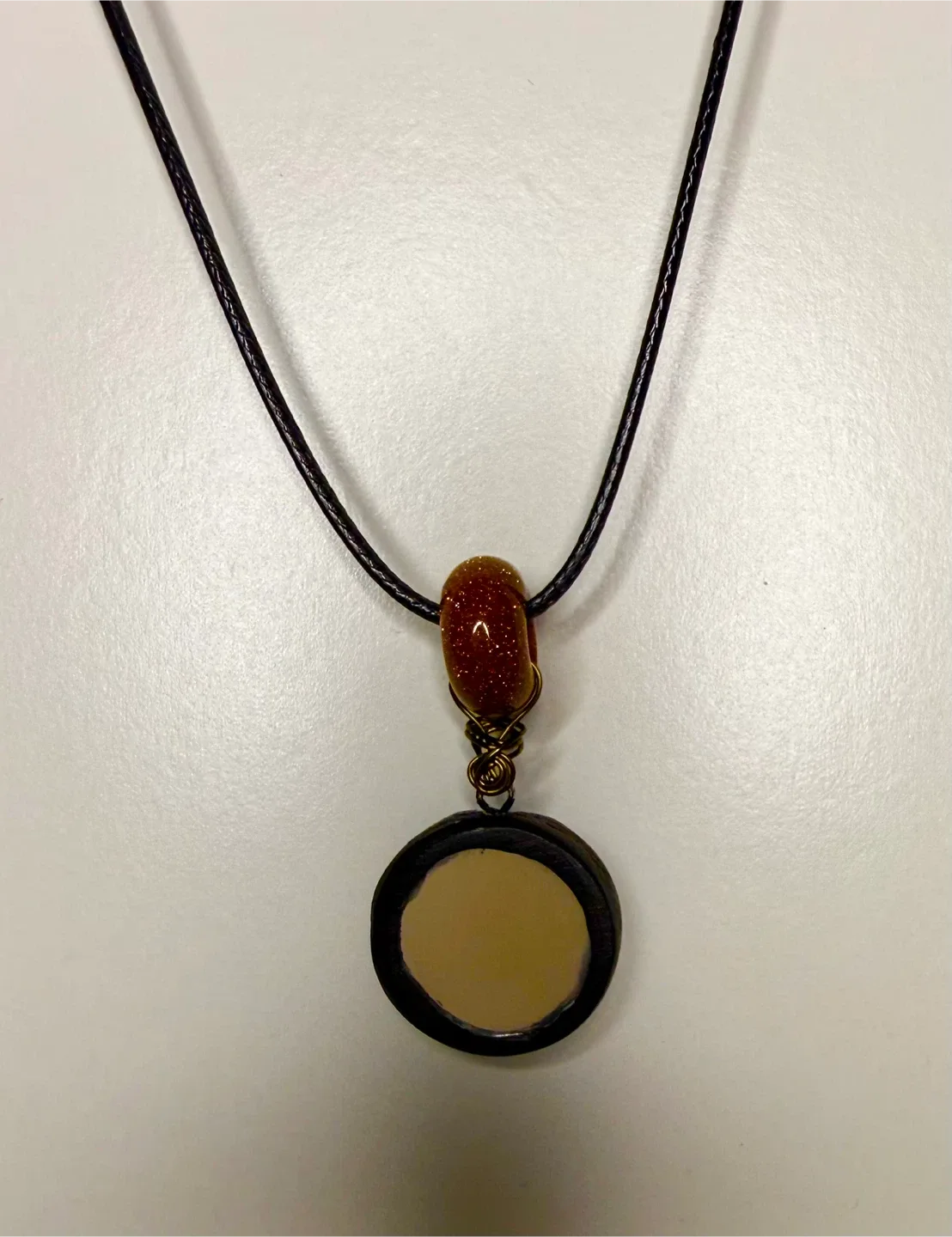 Handmade mirror Locket image indicator(2)