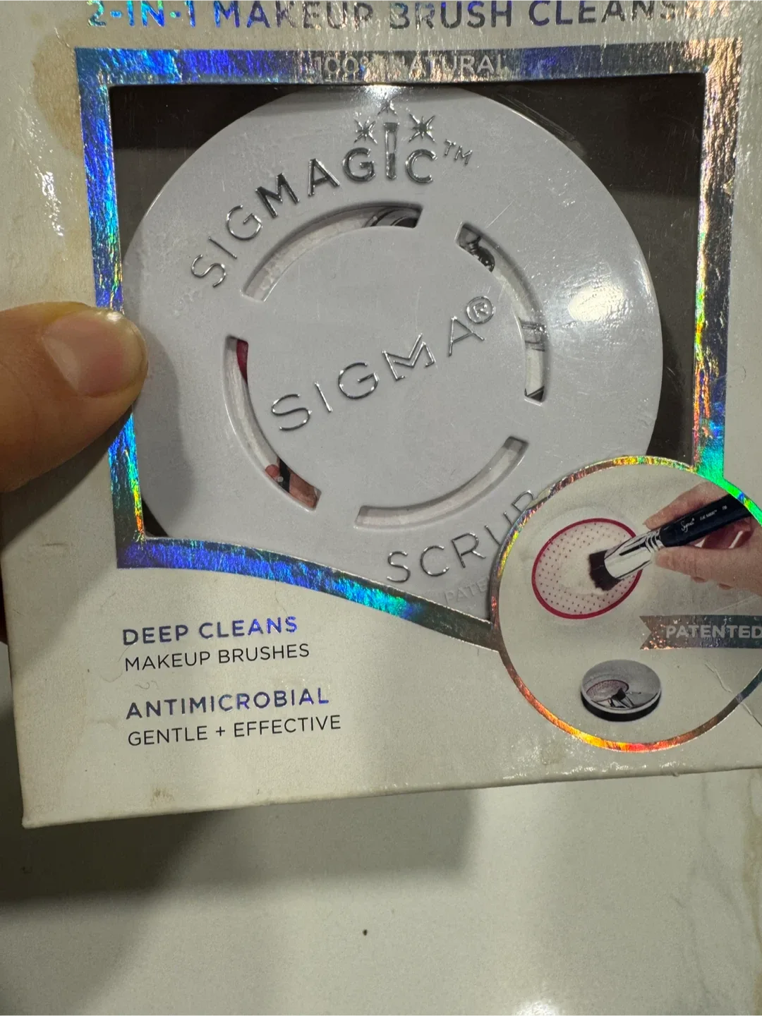 Sigma Beauty Sigmagic Scrub Solid Brush Cleanser