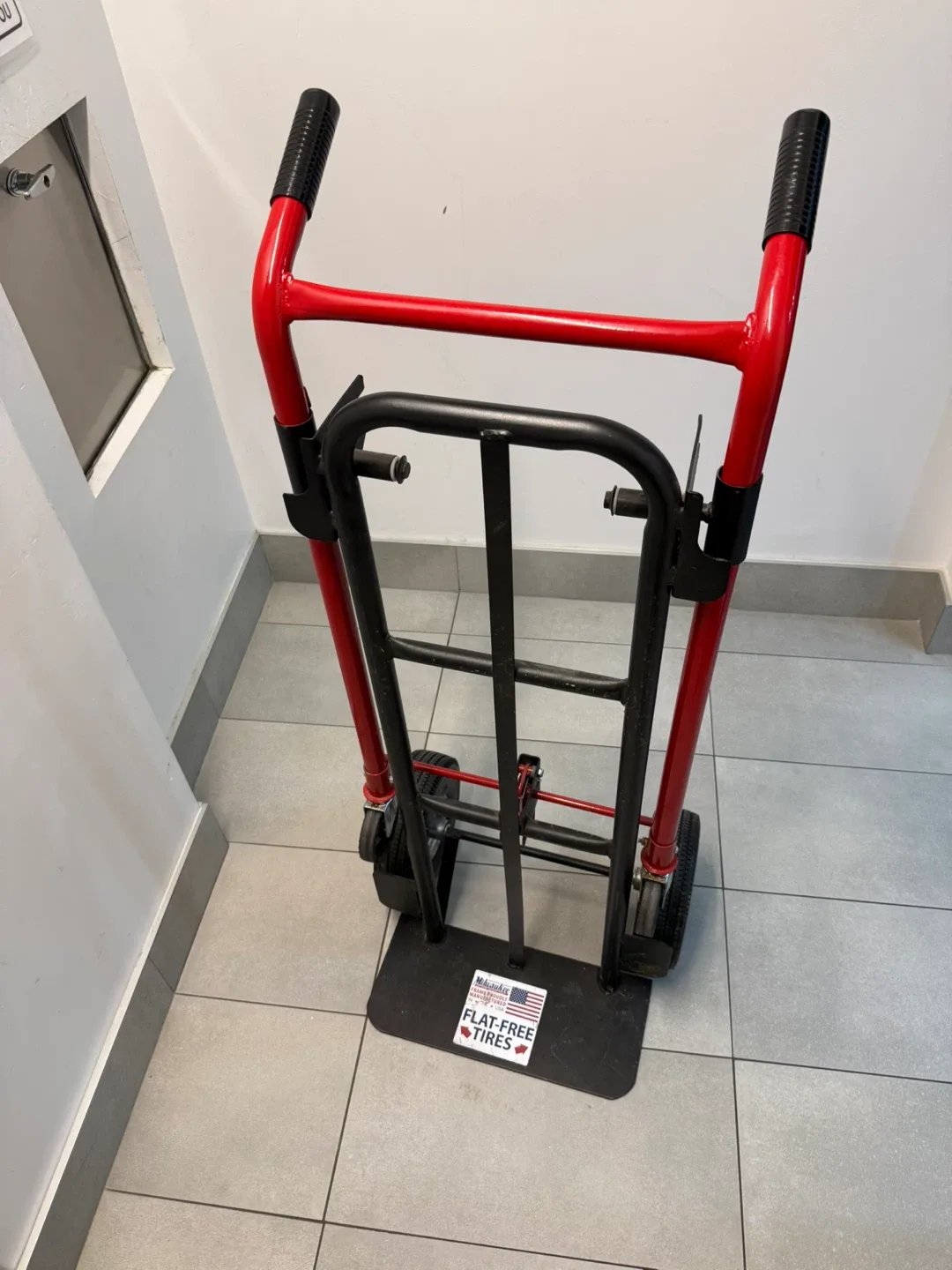 McMaster-Carr Hand Truck with Flat-Free Tires