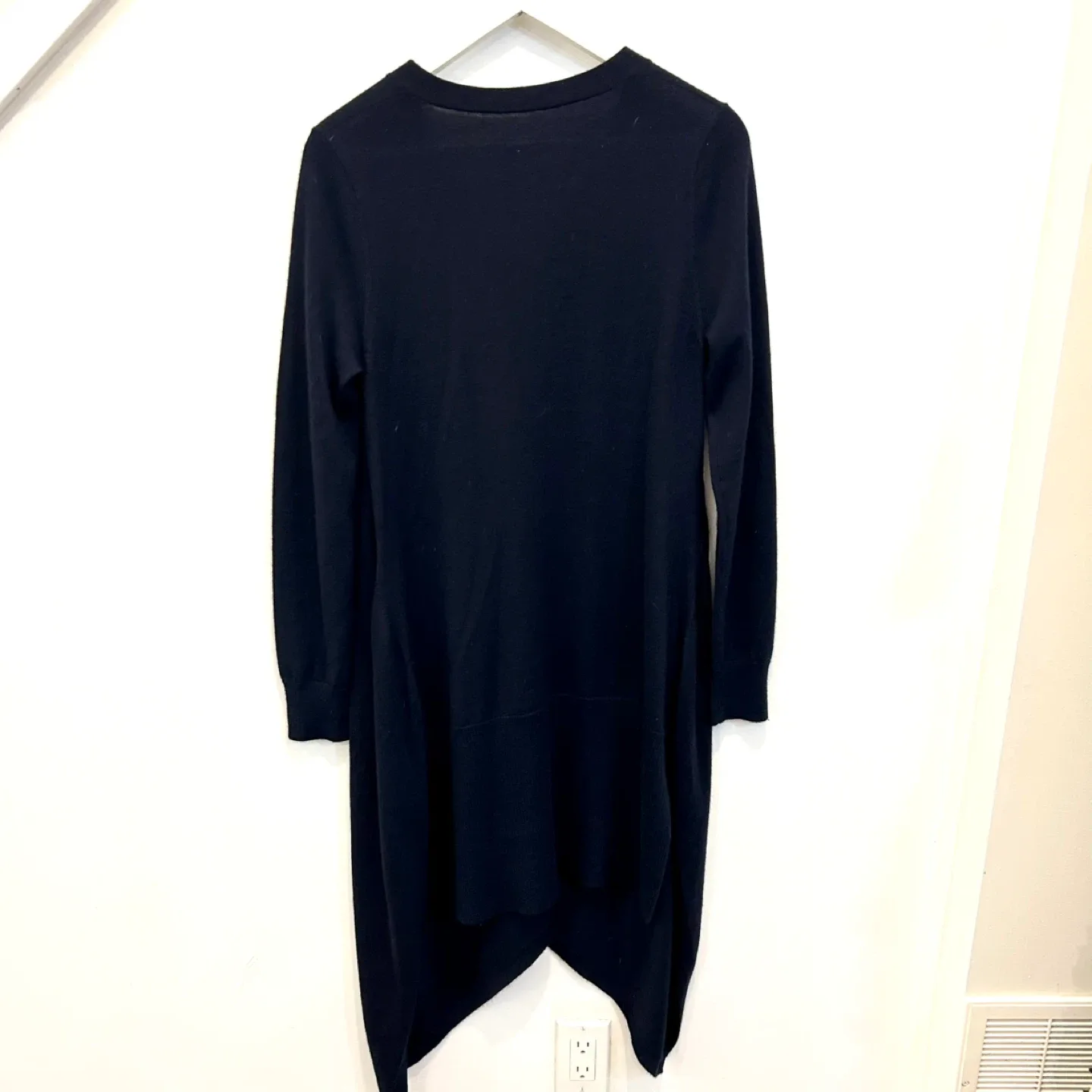 Rag & Bone Navy Cashmere/Silk Cardigan Dress - M image indicator(5)