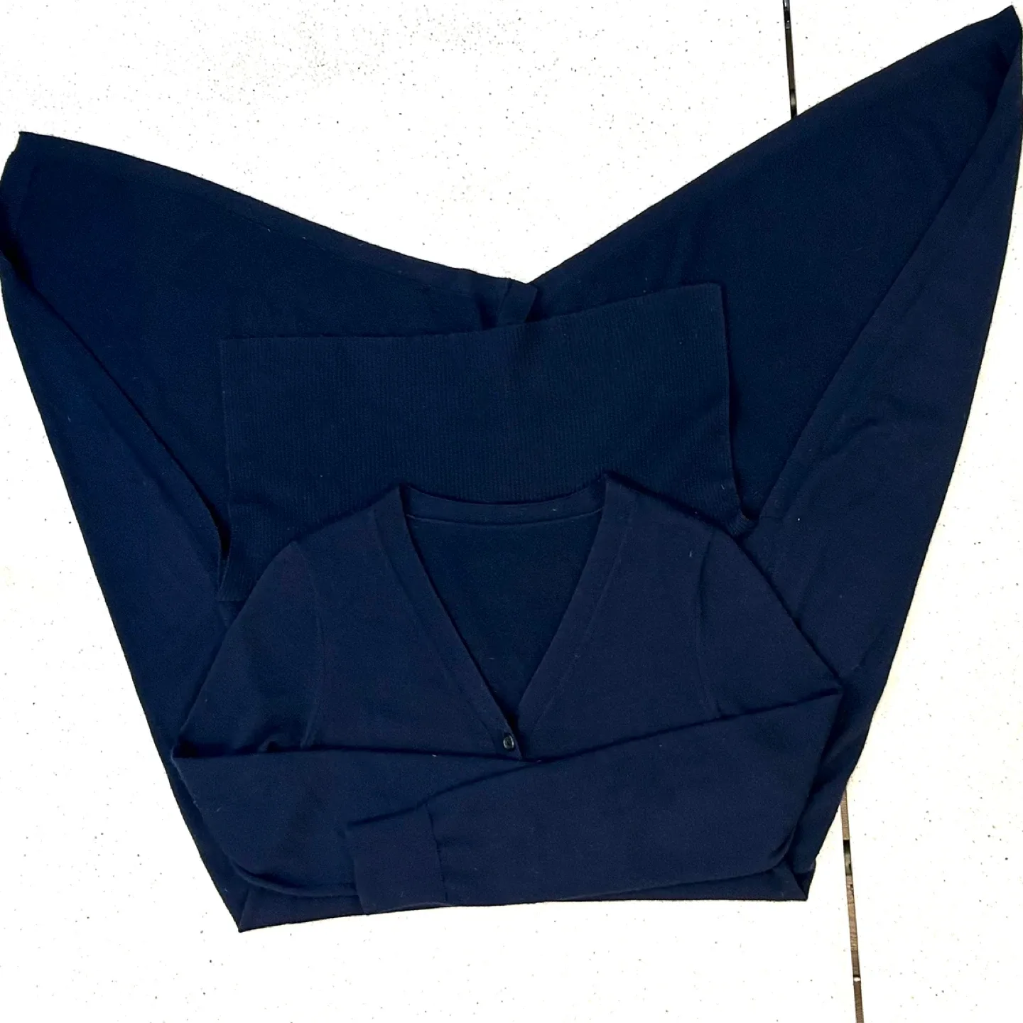 Rag & Bone Navy Cashmere/Silk Cardigan Dress - M image indicator(4)