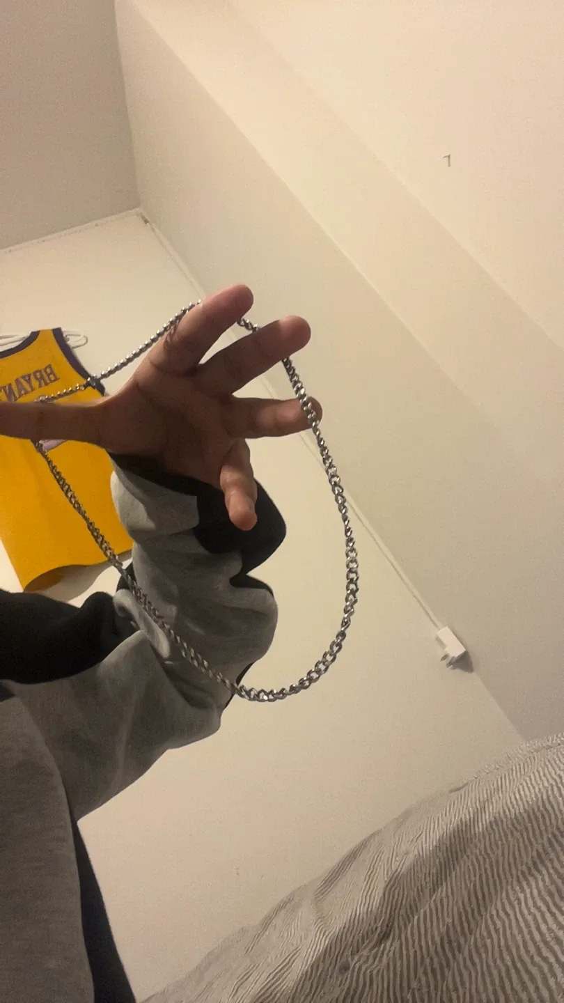 Silver Chain Necklace image indicator(2)