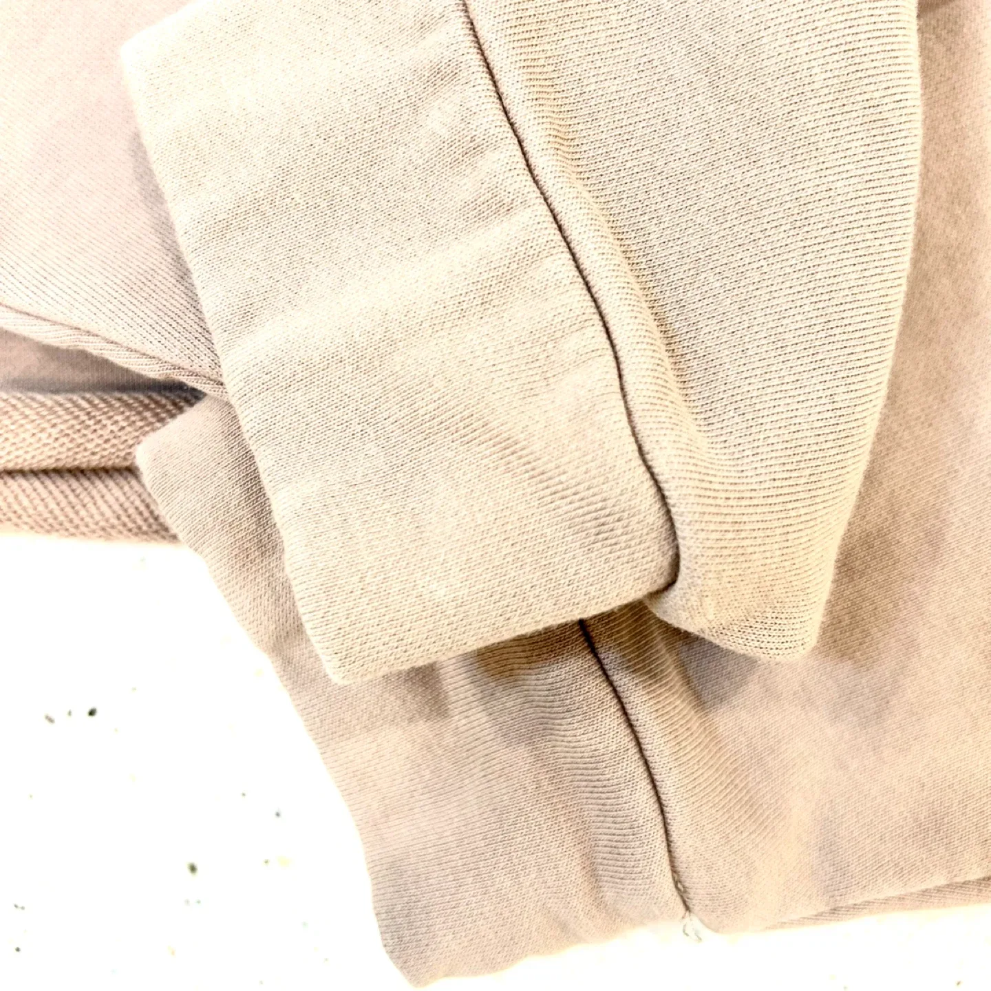 Blanc Cropped Hoodie - Beige image indicator(5)