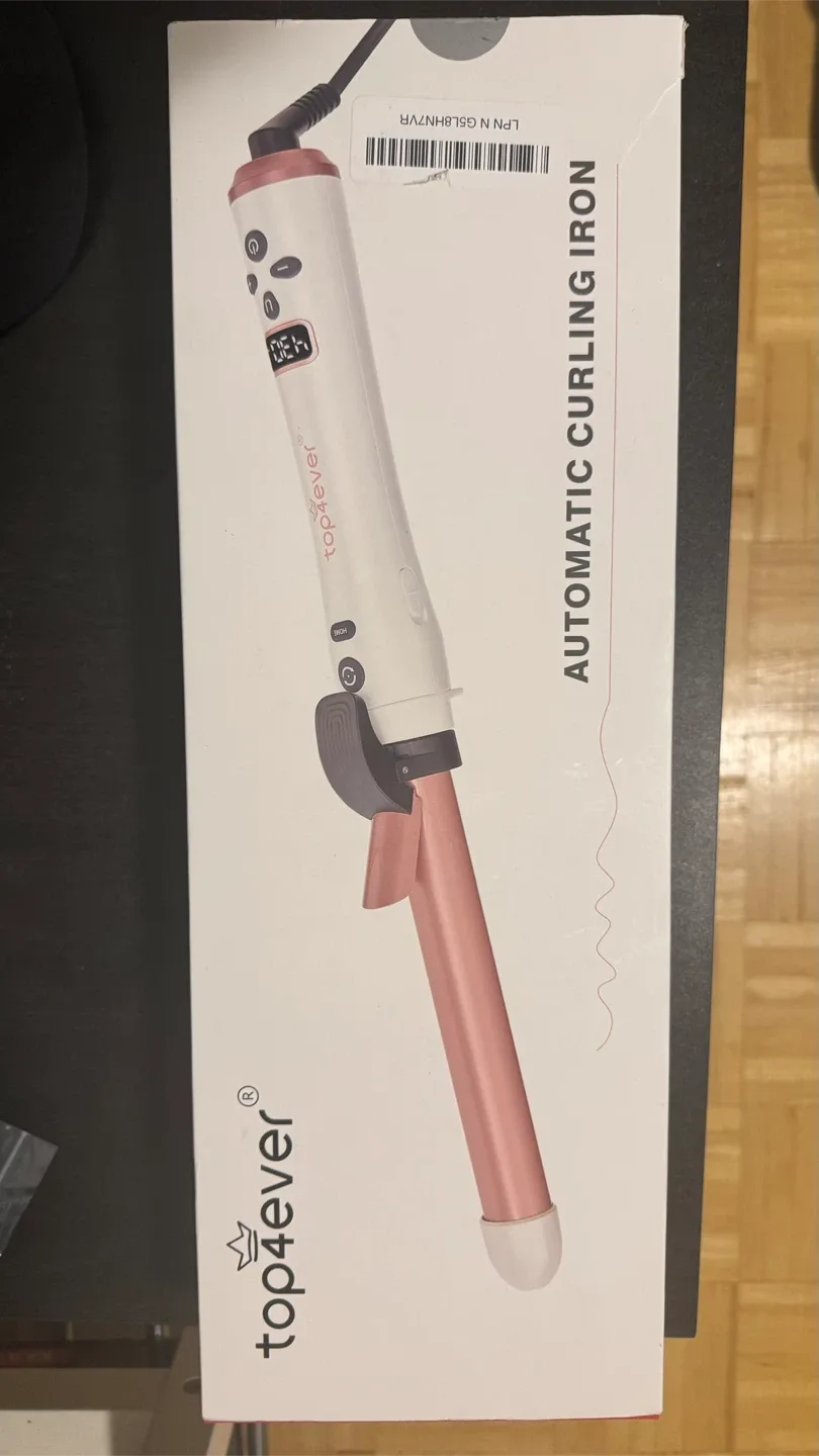 Top4ever Automatic Curling Iron - New in Box!