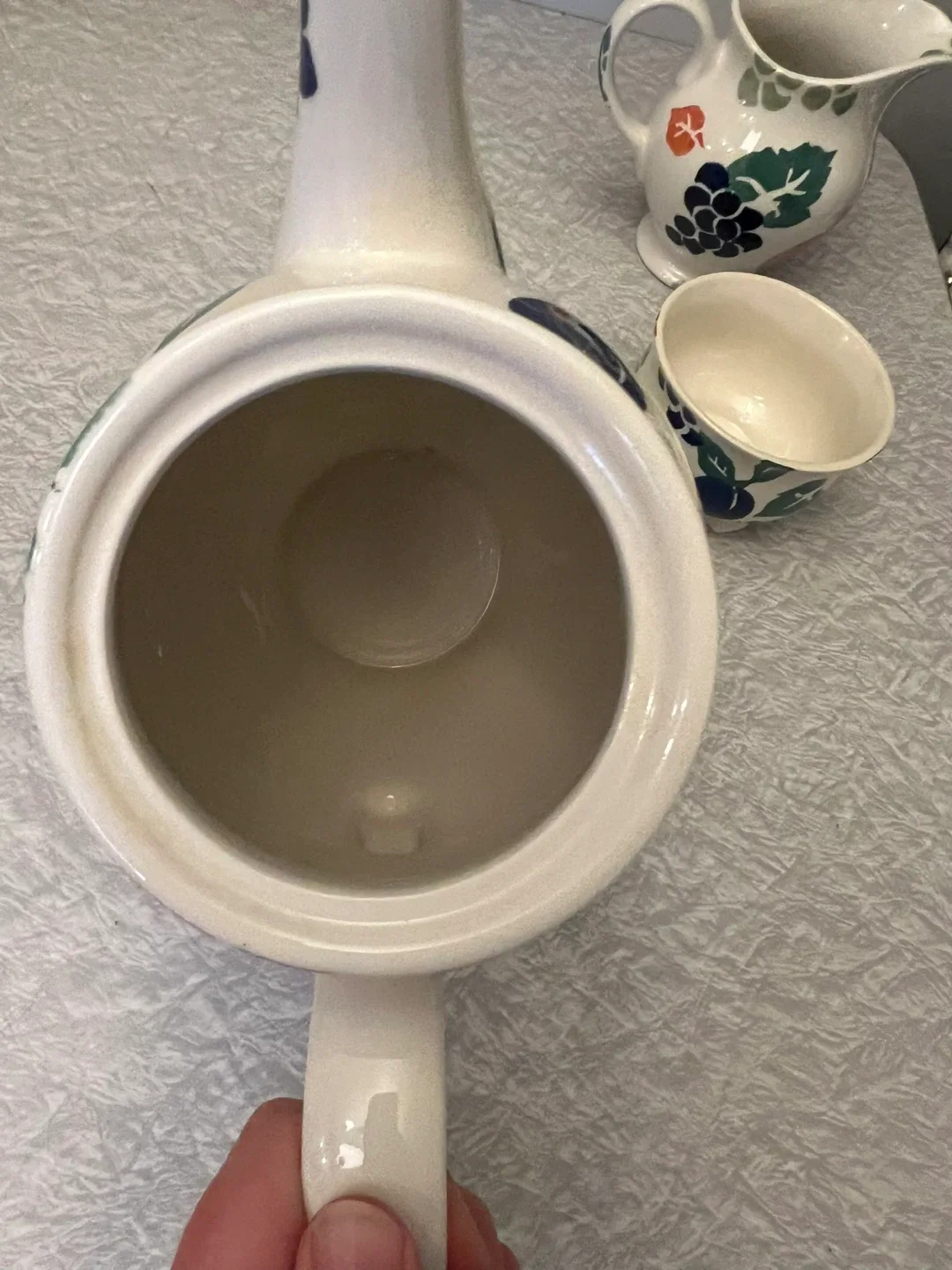 Vintage Royal Winton Tea Set Hand Decorated Spongeware image indicator(5)