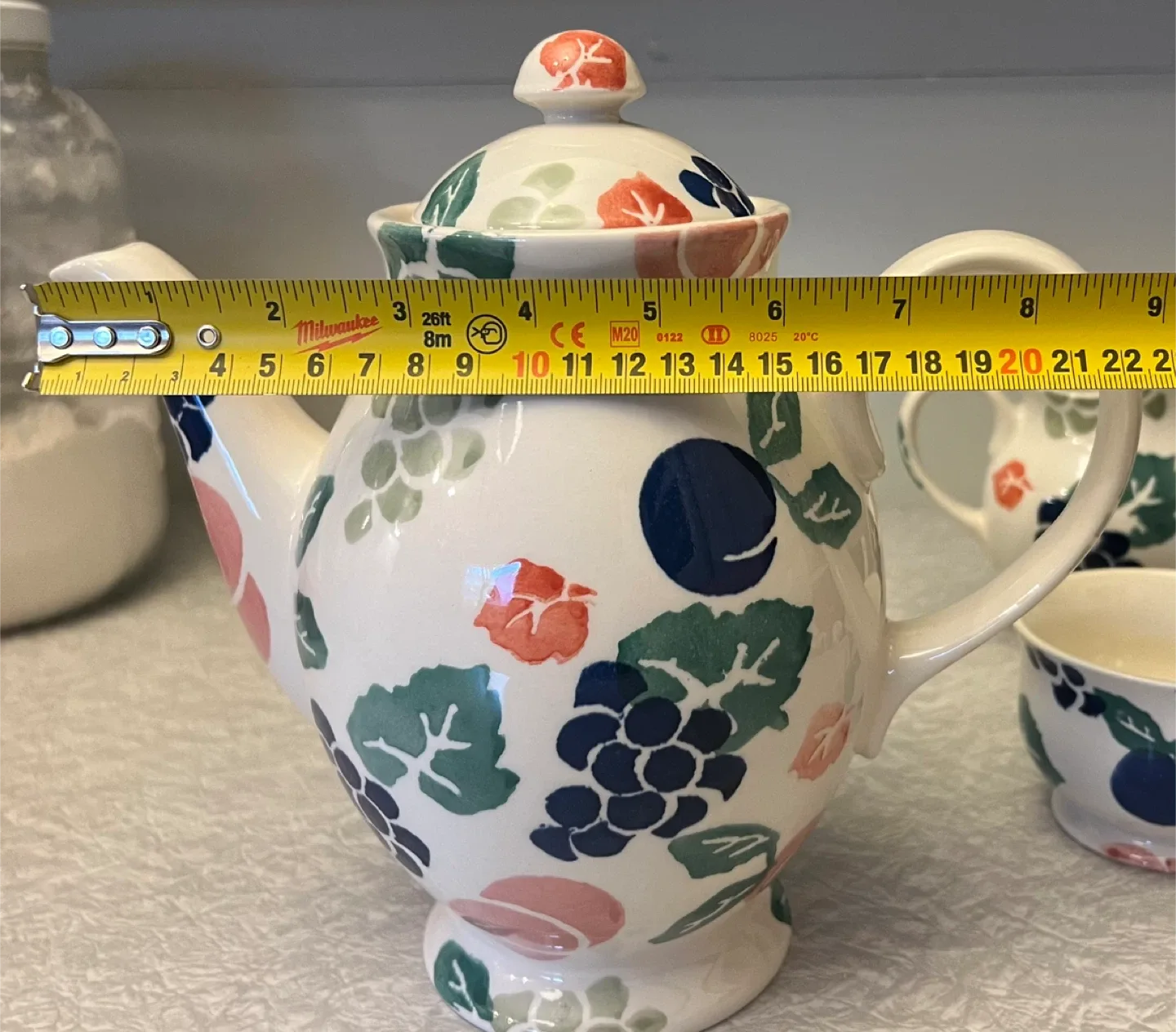 Vintage Royal Winton Tea Set Hand Decorated Spongeware image indicator(3)