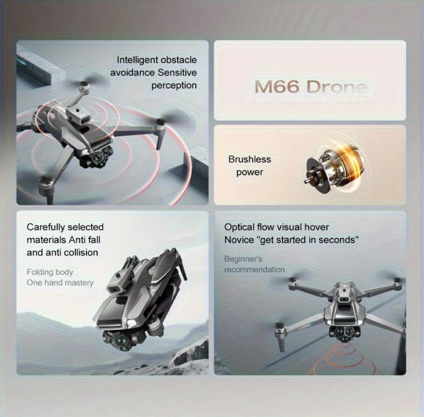 M66 Drone - Brushless Aerial Photography Drone - photo 4