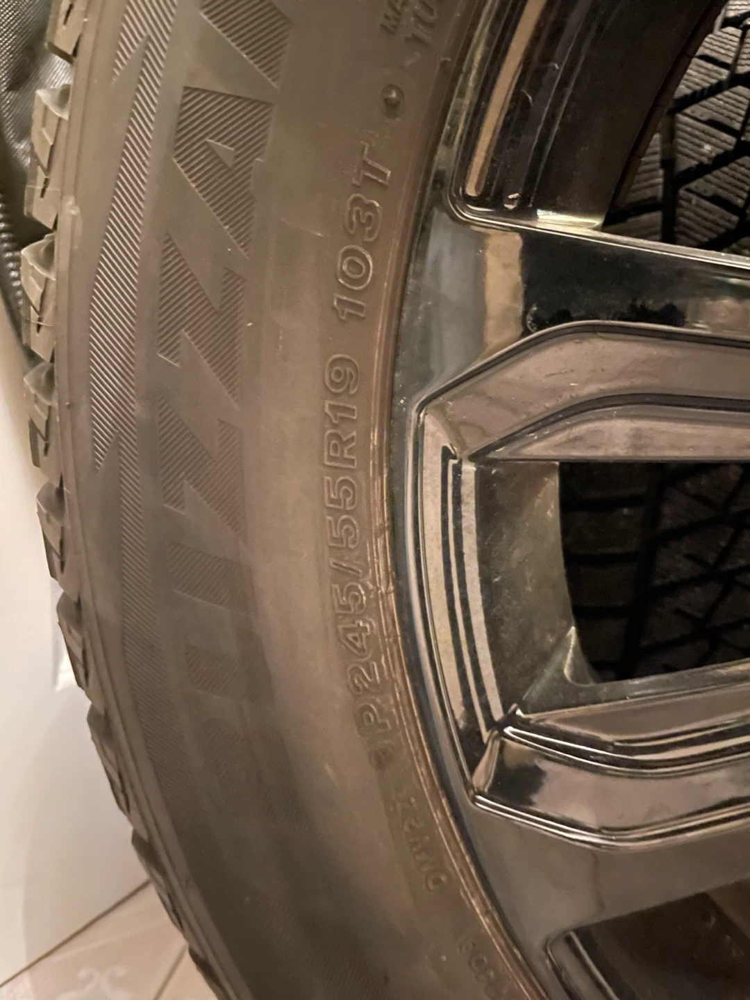 TRD Wheels with Winter Tires 245/55R19 - photo 4