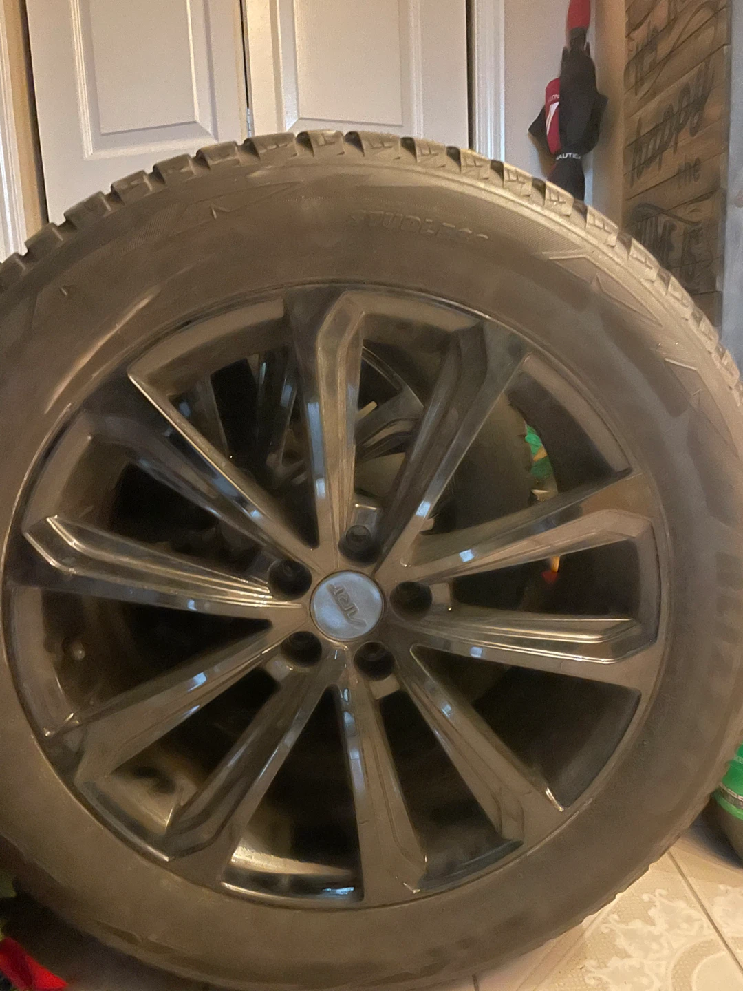 TRD Wheels with Winter Tires 245/55R19
